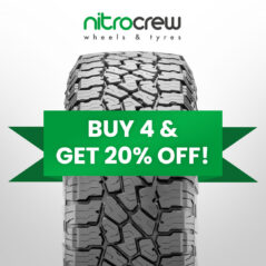 Buy 4 Falken WildPeak AT4W Tyres and get 20% off