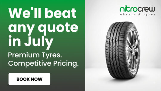 Nitro Crew Wheel & Tyres 'BEST PRICE PROMISE'